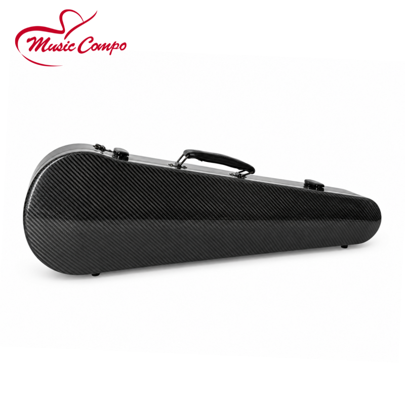Carbon Fiber 4/4 Violin Case with Reinforced Rim (3KT)